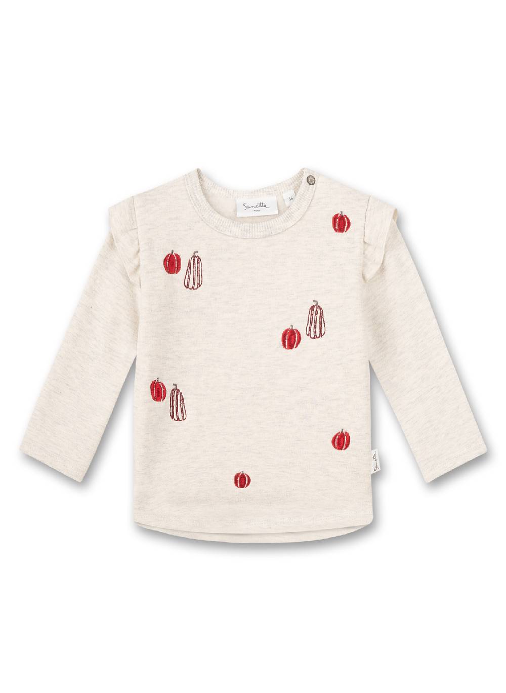 Sanetta Mädchen-Sweatshirt Beigemelange