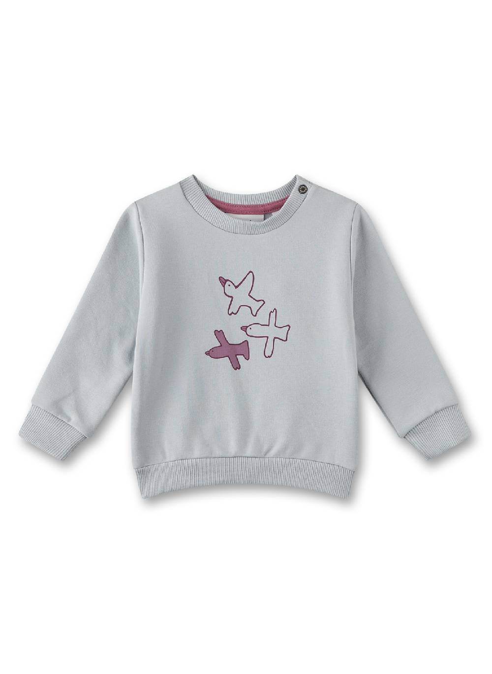 Sanetta Mädchen-Sweatshirt Blau