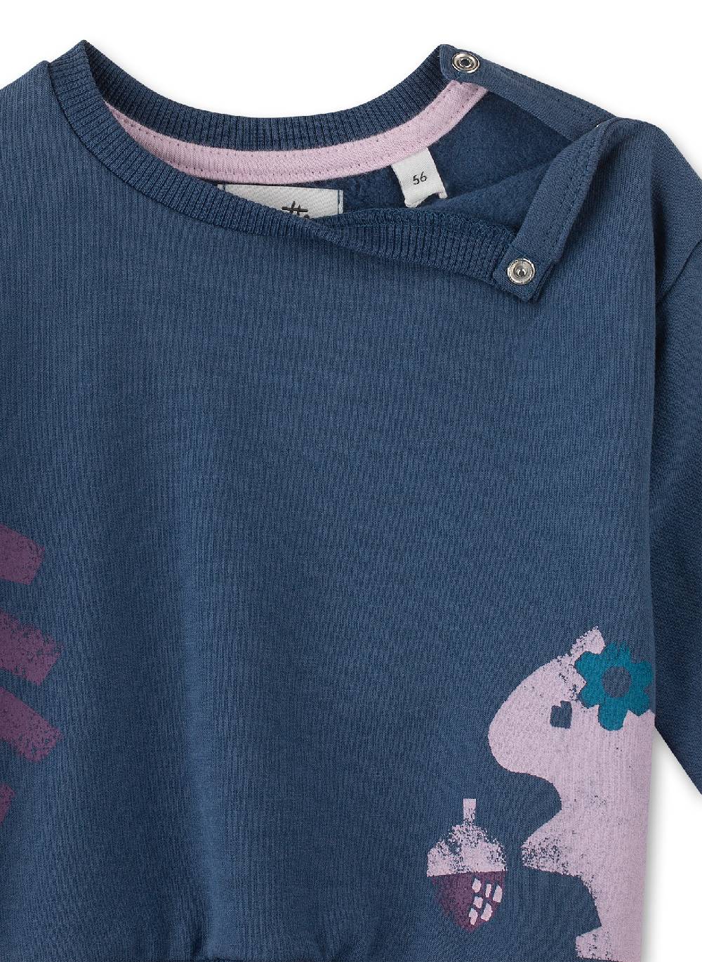 Sanetta Mädchen-Sweatshirt Blau