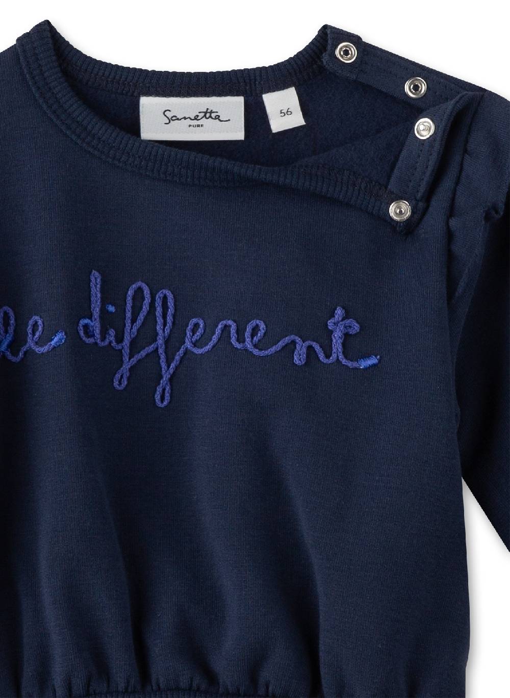 Sanetta Mädchen-Sweatshirt Blau