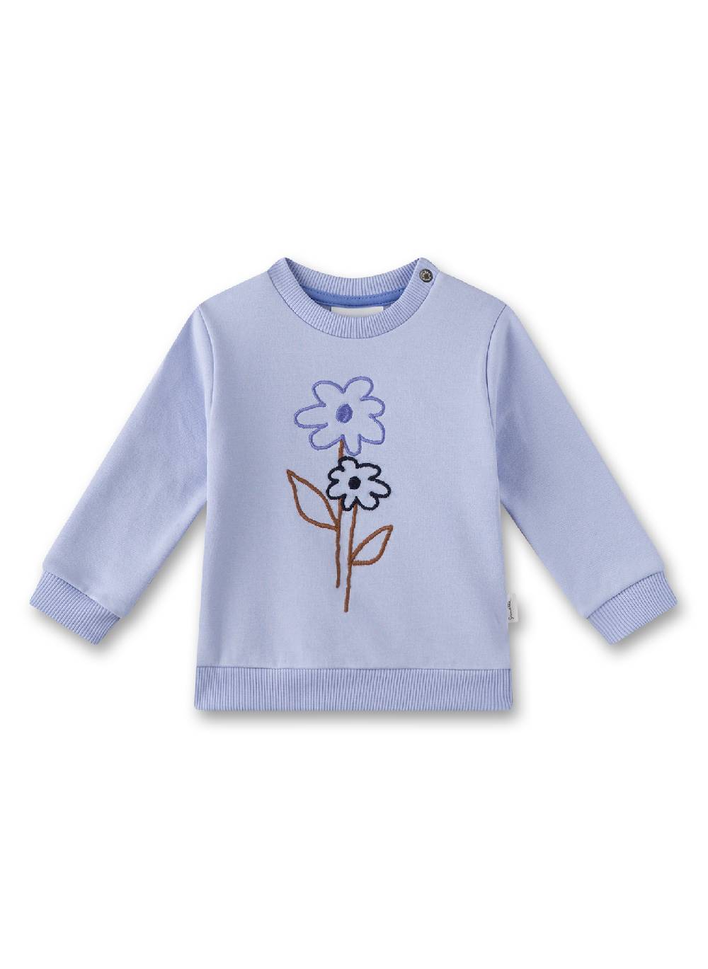 Sanetta Mädchen-Sweatshirt Blau