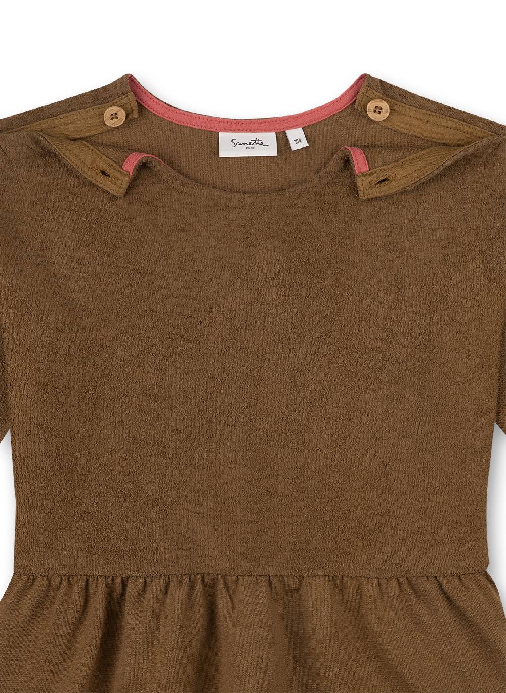 Sanetta Mädchen-Sweatshirt Braun