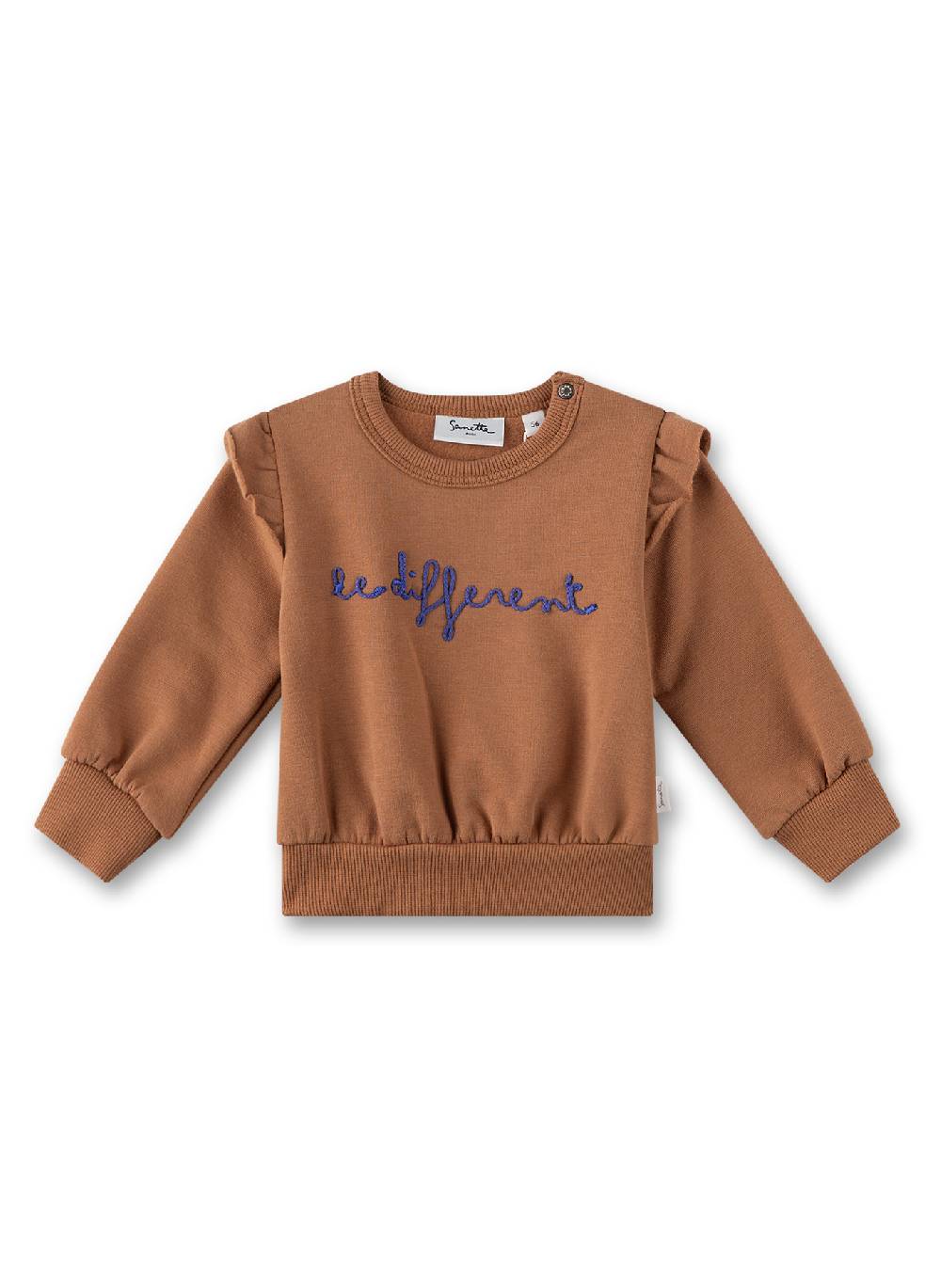 Sanetta Mädchen-Sweatshirt Braun