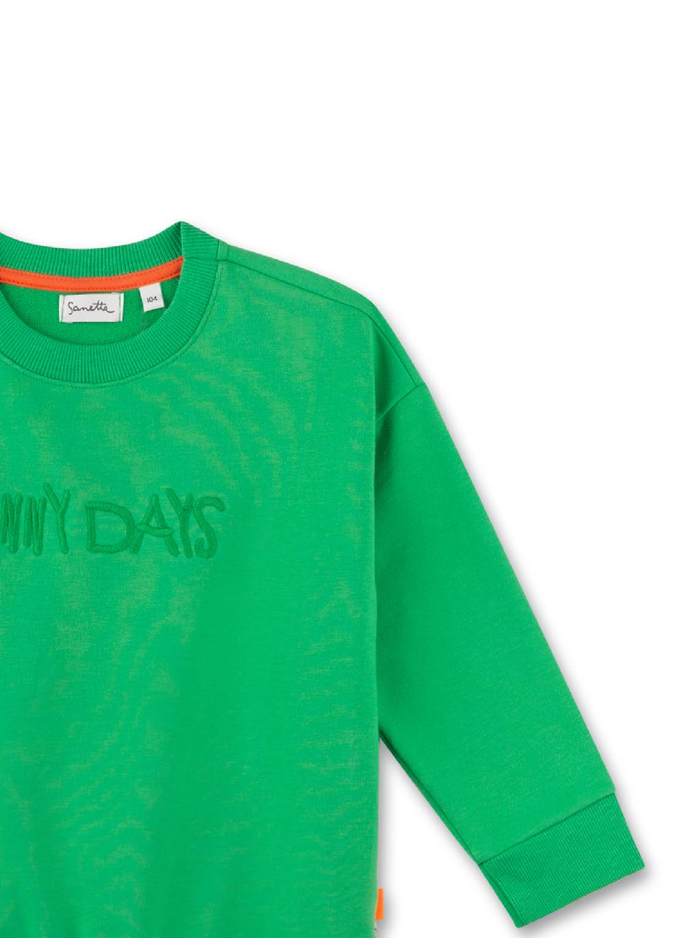 Sanetta Mädchen-Sweatshirt Grün