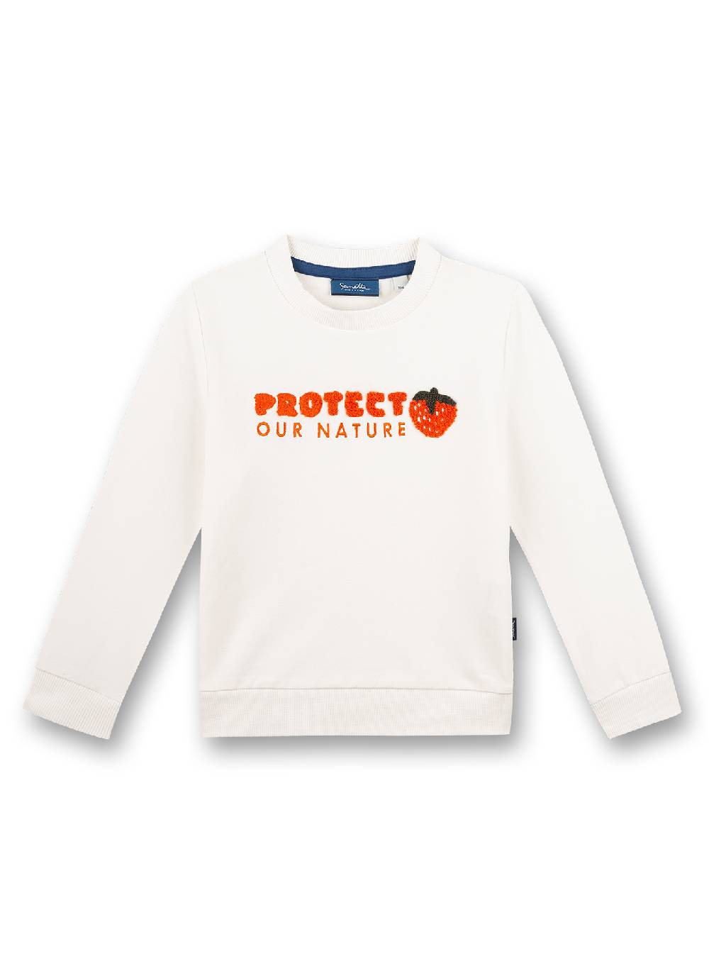 Sanetta Mädchen-Sweatshirt Off-White