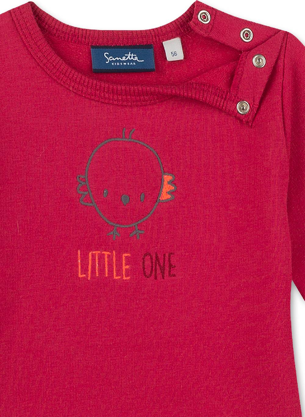 Sanetta Mädchen-Sweatshirt Pink Little Birdie