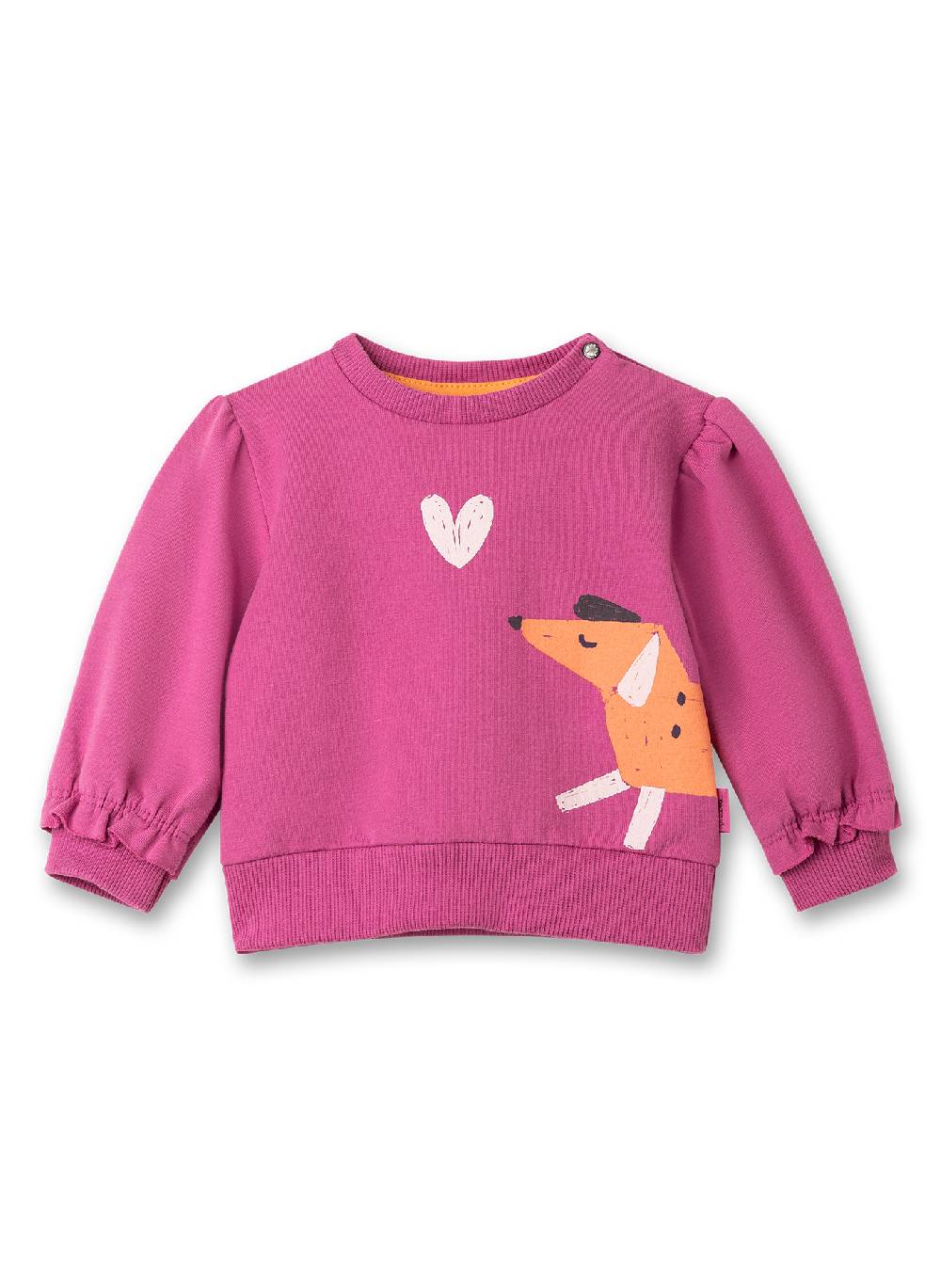 Sanetta Mädchen-Sweatshirt Pink