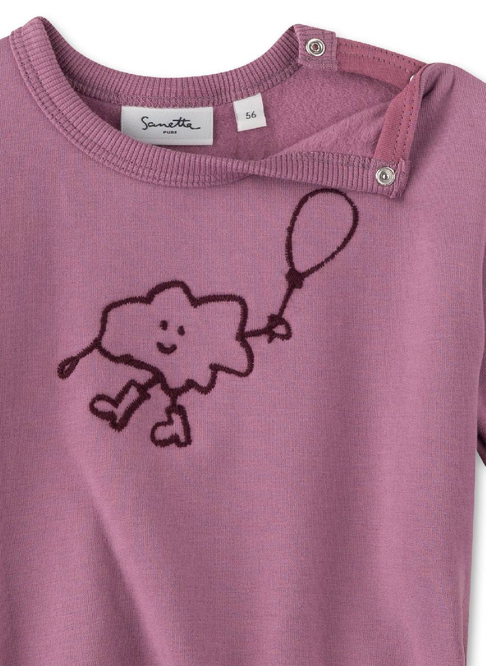 Sanetta Mädchen-Sweatshirt Rosa