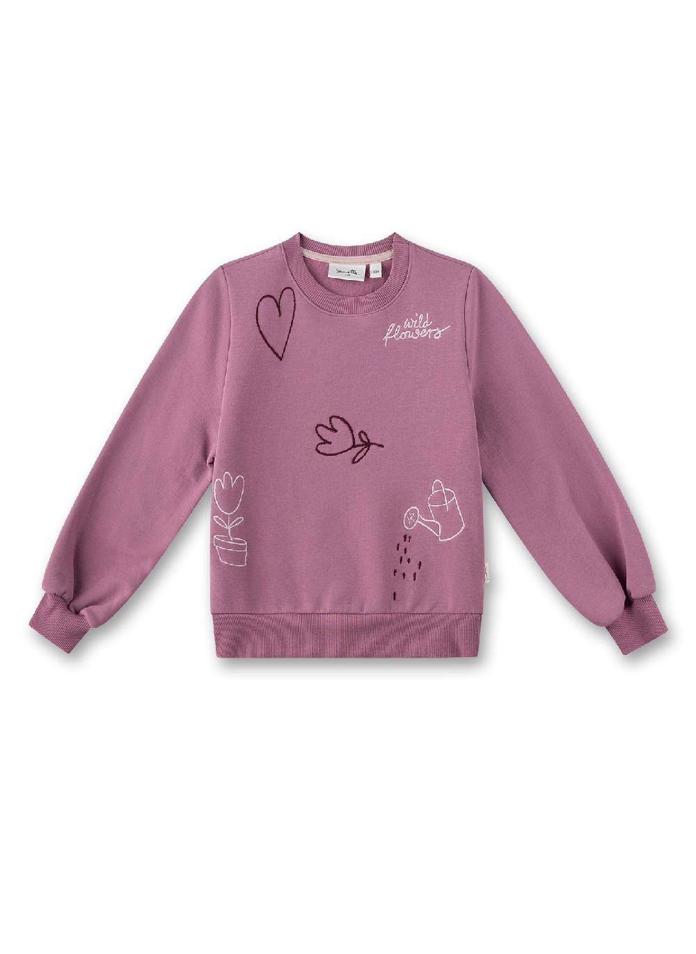 Sanetta Mädchen-Sweatshirt Rosa