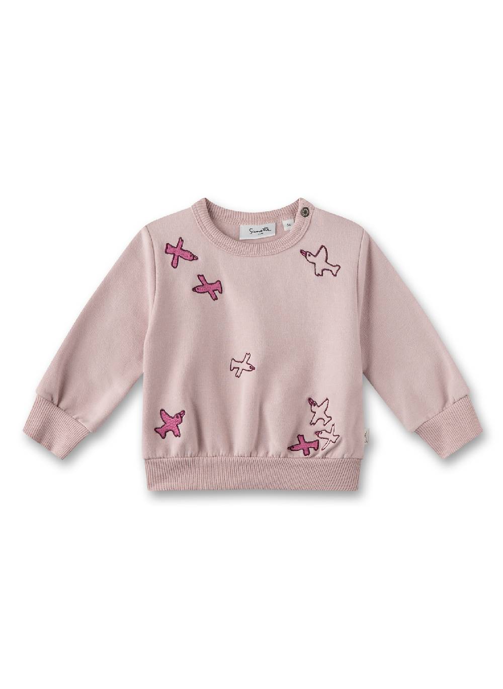 Sanetta Mädchen-Sweatshirt Rosa