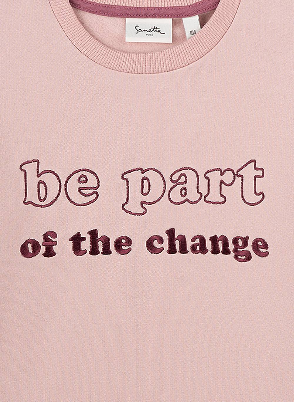 Sanetta Mädchen-Sweatshirt Rosa