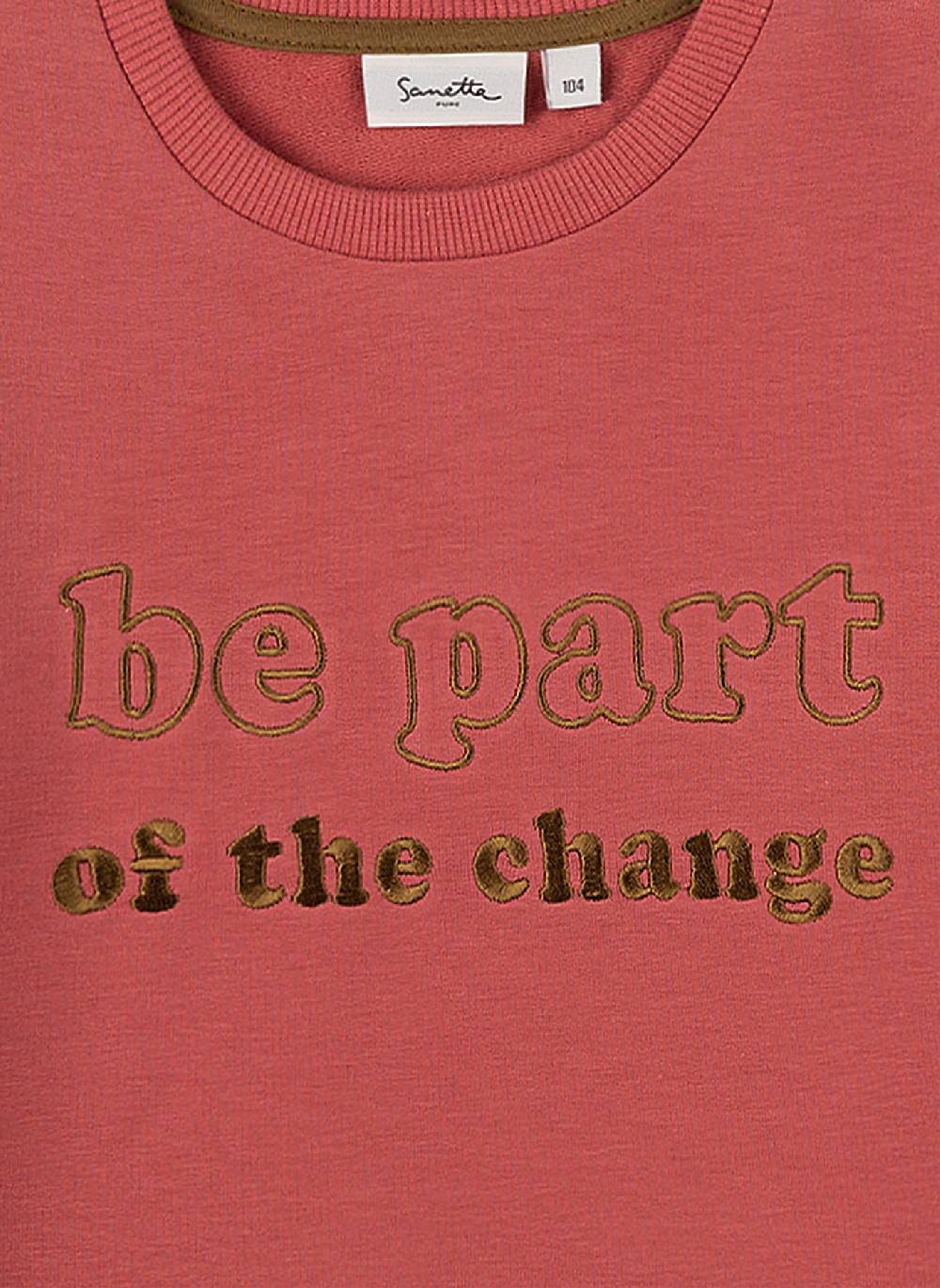 Sanetta Mädchen-Sweatshirt Rosa