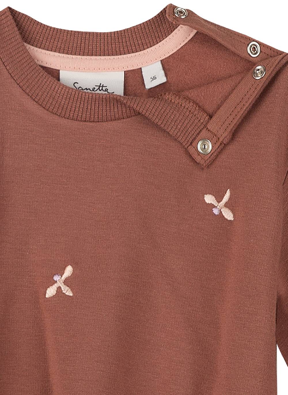 Sanetta Mädchen-Sweatshirt Rosa