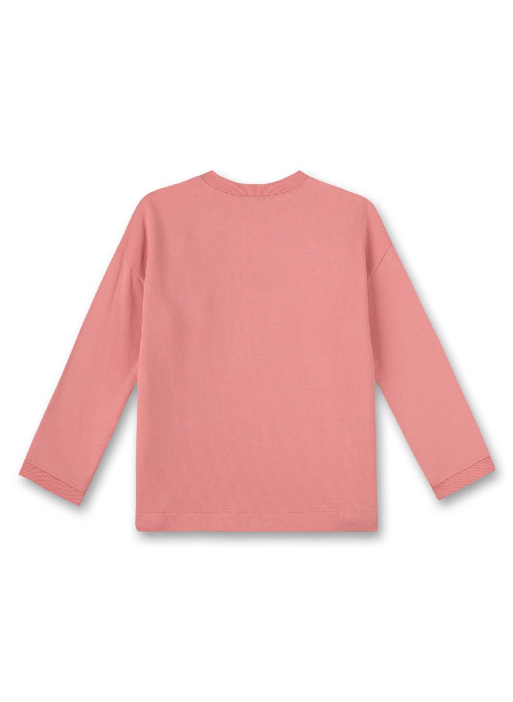 Sanetta Mädchen-Sweatshirt Rosa Flowers For You