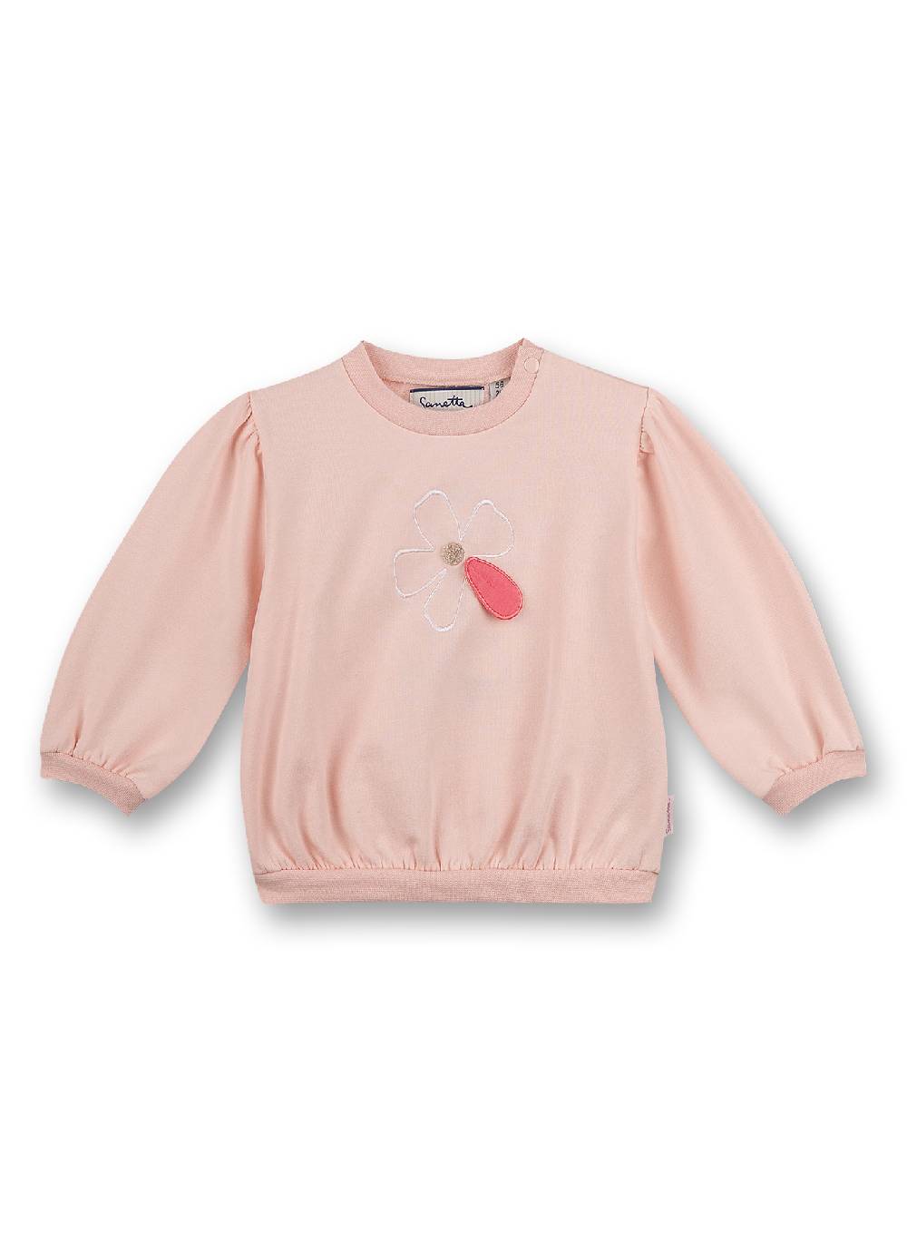 Sanetta Mädchen-Sweatshirt Rosa Free Bird