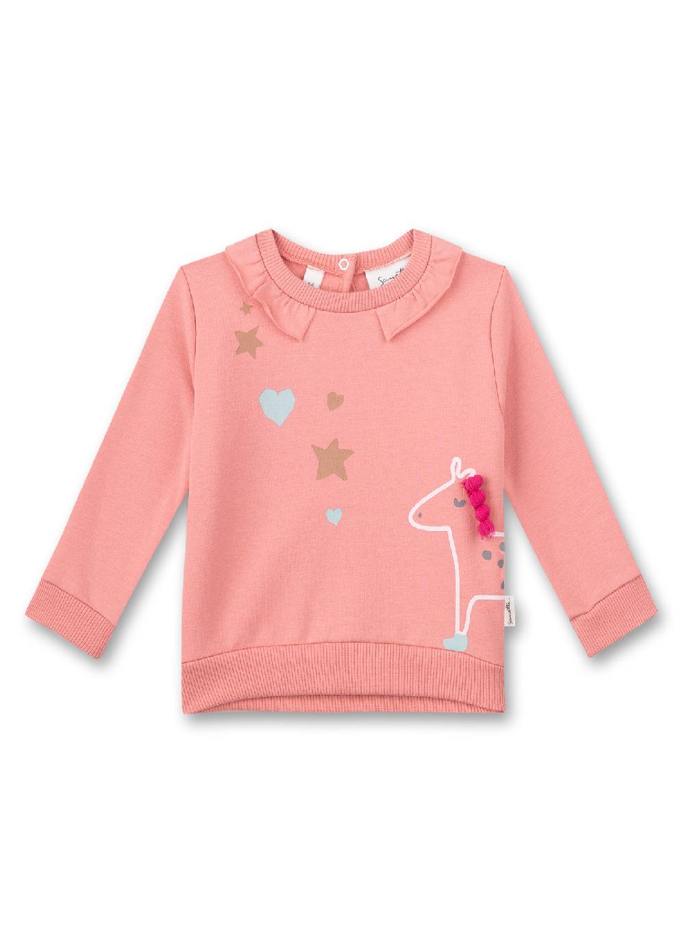 Sanetta Mädchen-Sweatshirt rosa