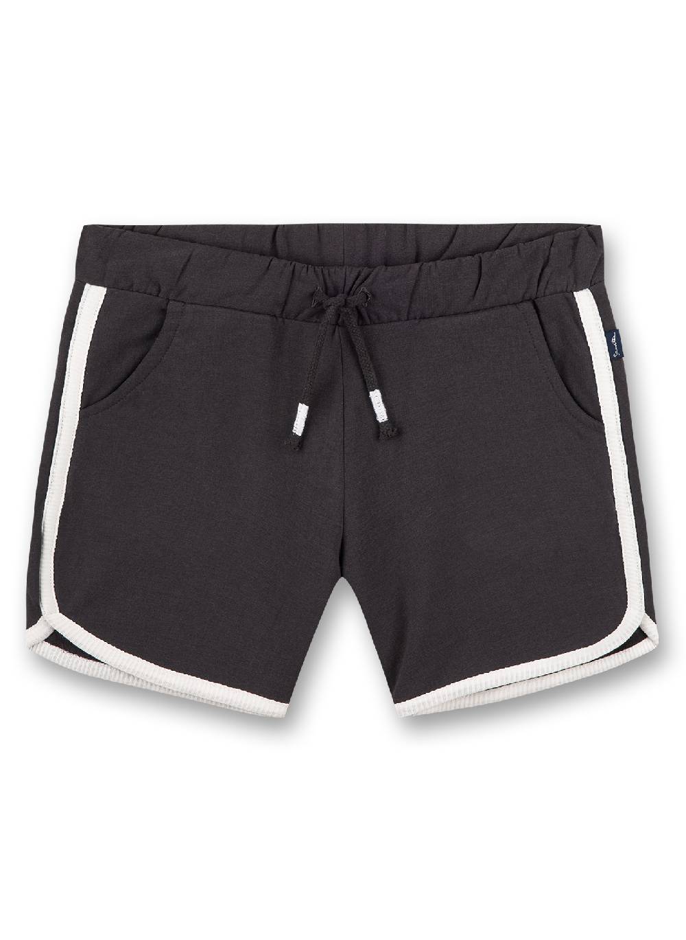 Sanetta Mädchen-Sweatshorts Anthrazit Tropical