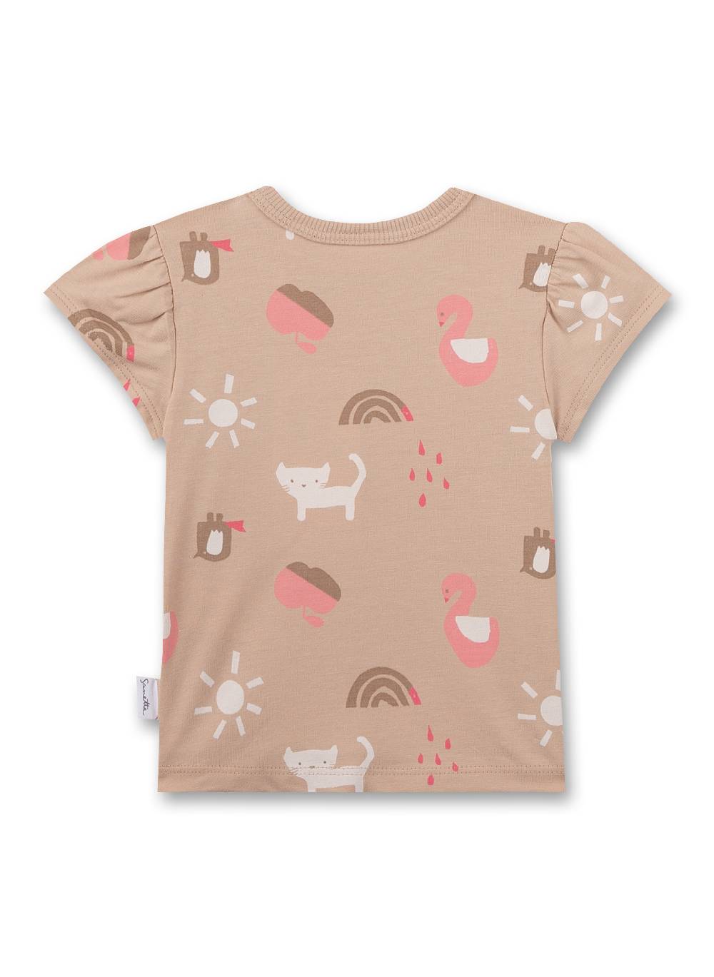 Sanetta Mädchen T-Shirt Beige