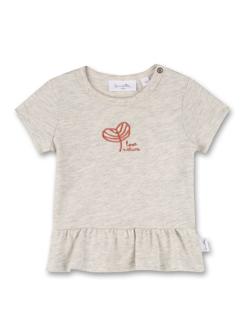 Sanetta Mädchen T-Shirt Beigemelange