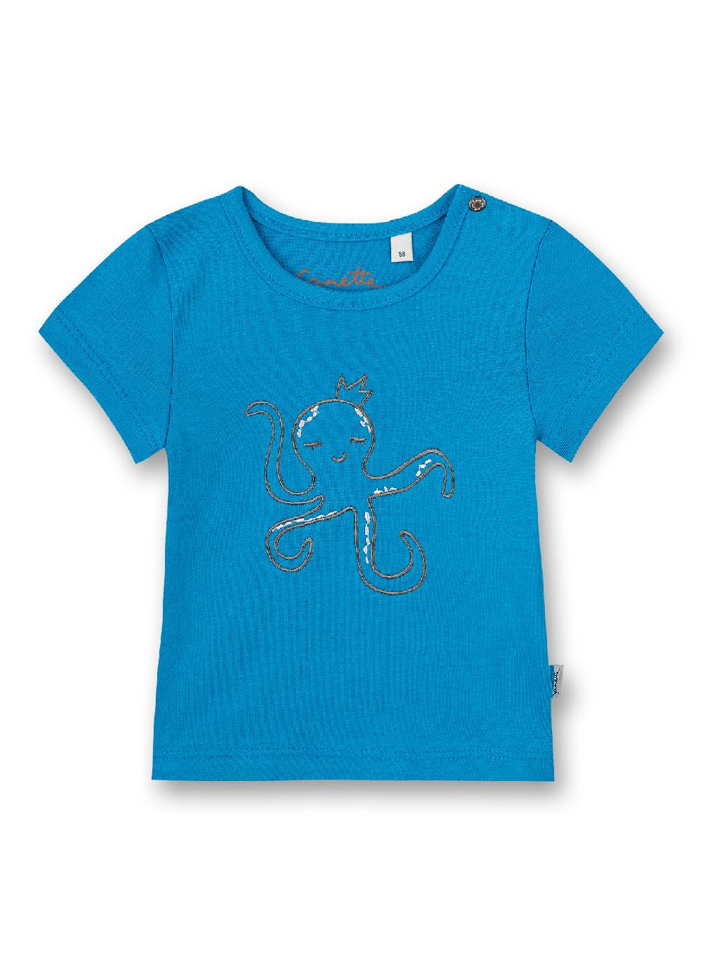 Sanetta Mädchen T-Shirt Blau Water World