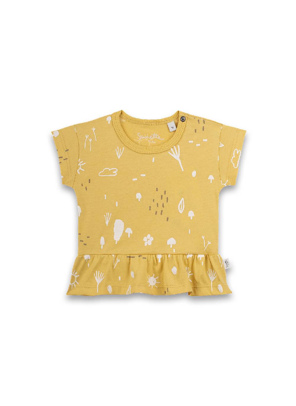 Sanetta Mädchen T-Shirt Gelb