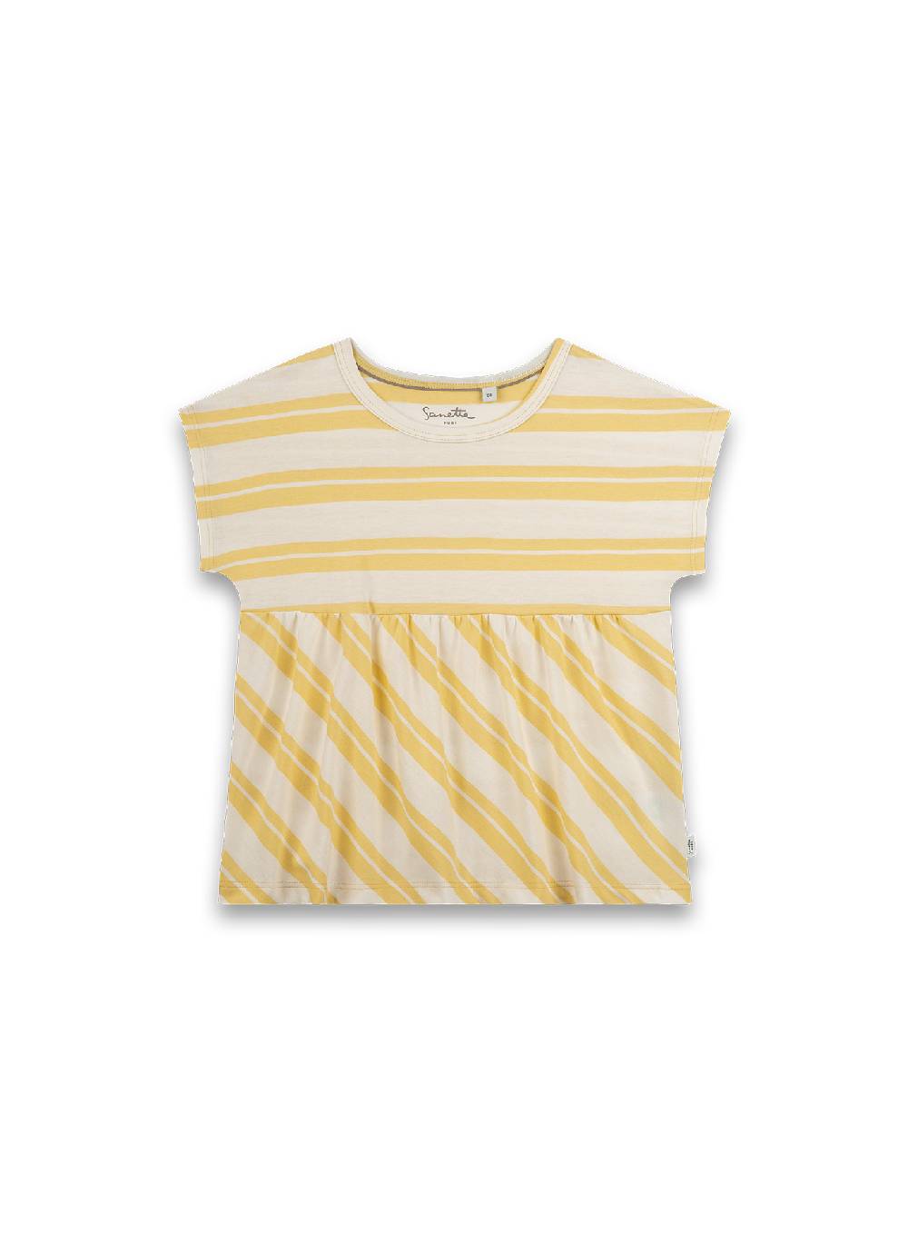 Sanetta Mädchen T-Shirt Gelb Ringel