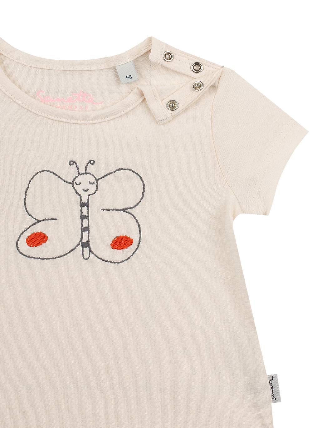 Sanetta Mädchen T-Shirt Off-White