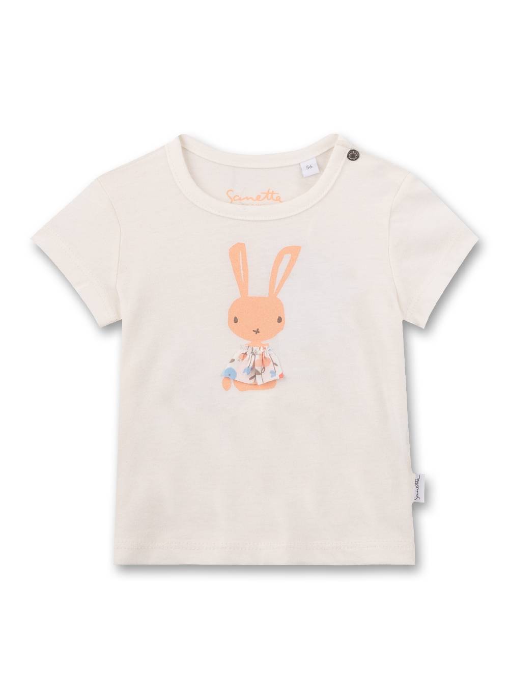 Sanetta Mädchen T-Shirt Off-White