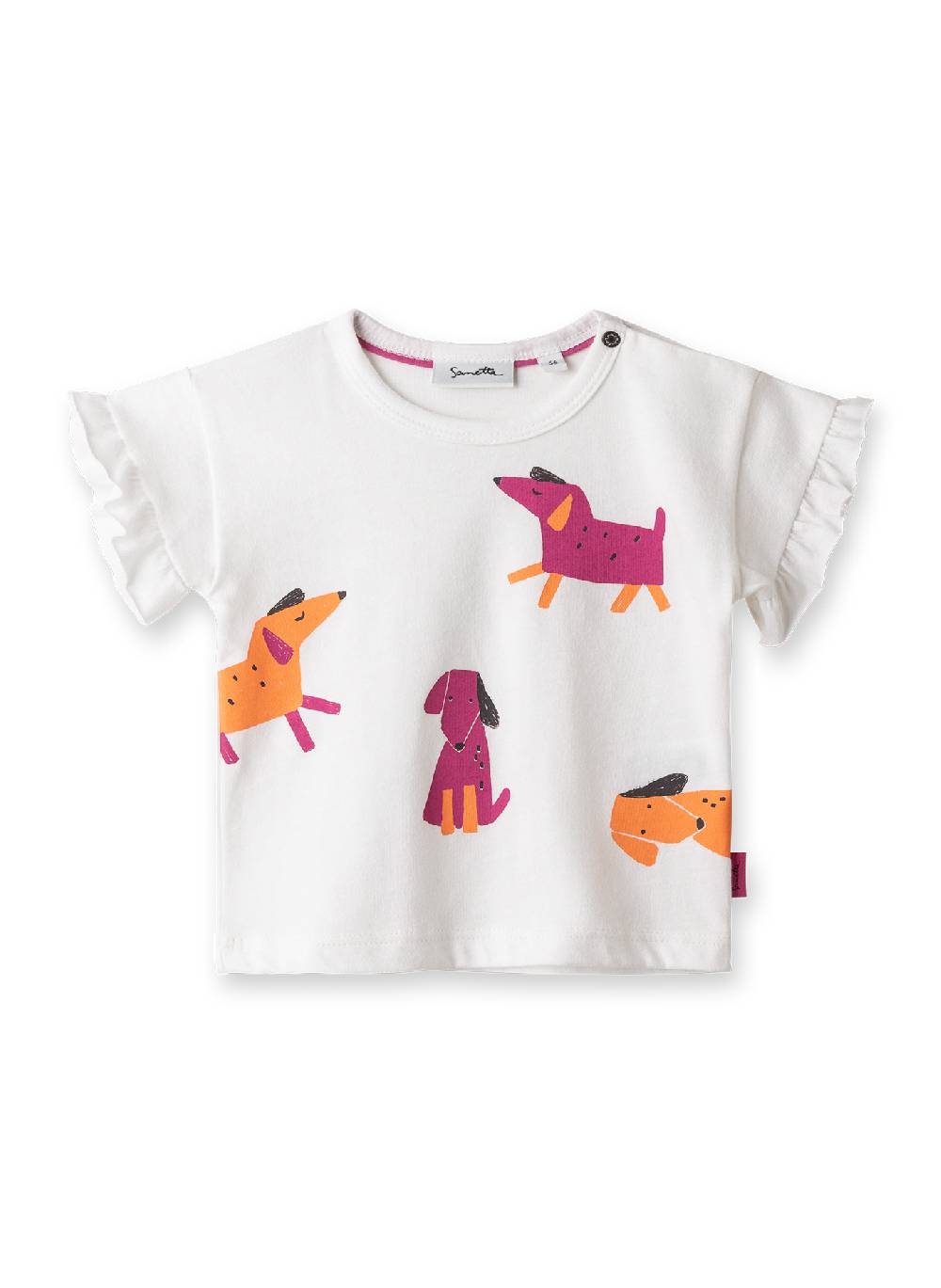 Sanetta Mädchen T-Shirt Off-White