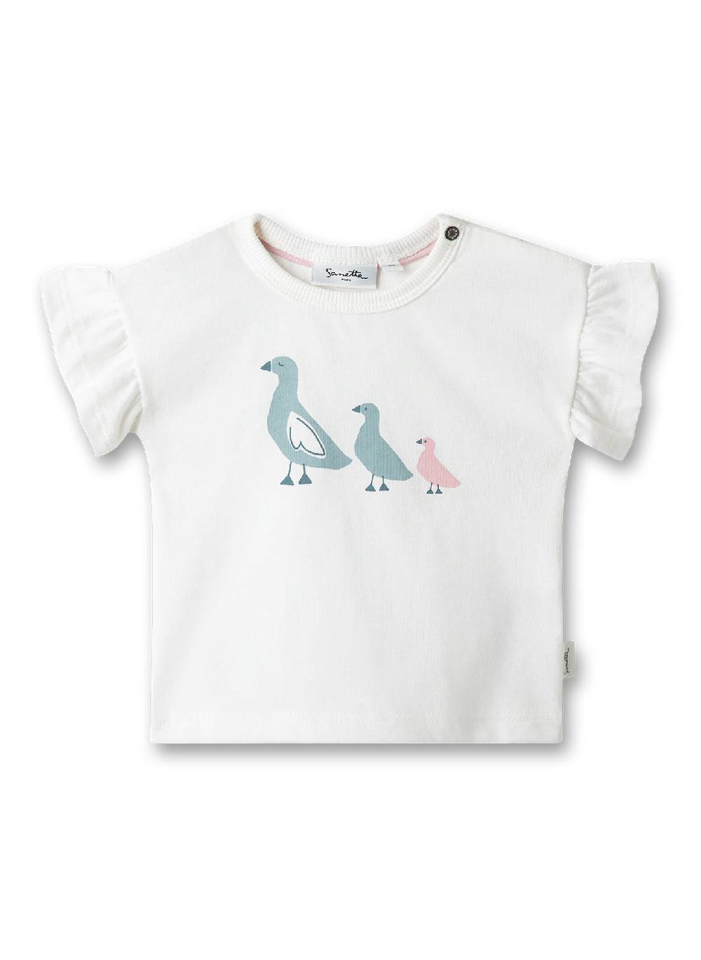 Sanetta Mädchen T-Shirt Off-White