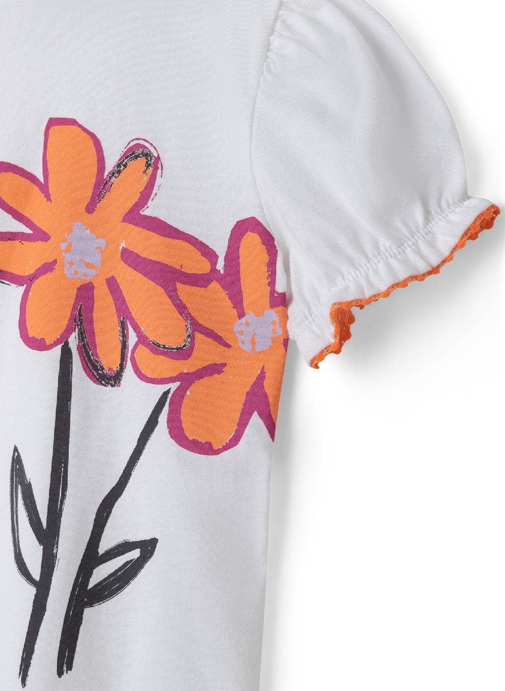 Sanetta Mädchen T-Shirt Off-White