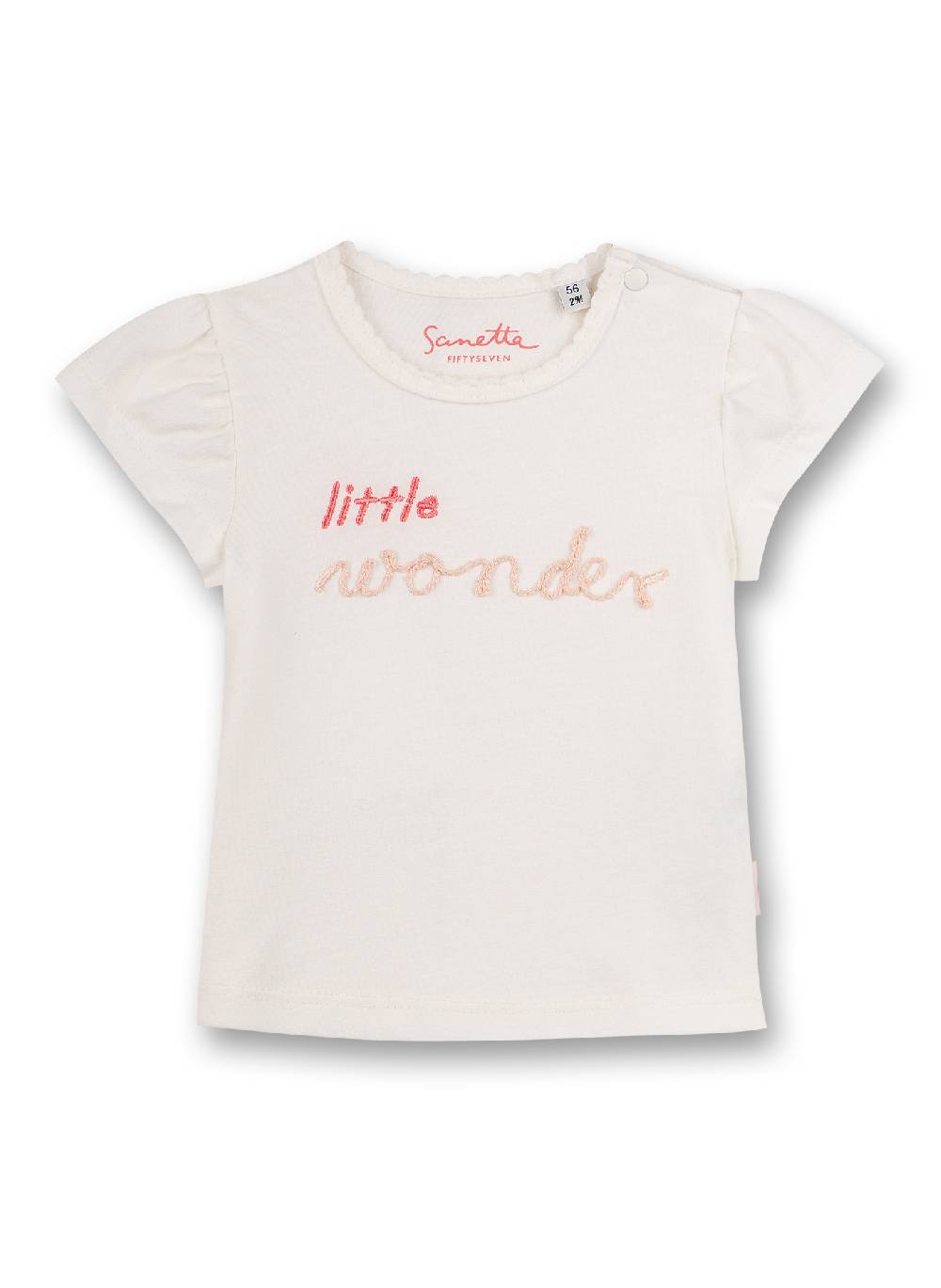 Sanetta Mädchen T-Shirt Off-White Free Bird