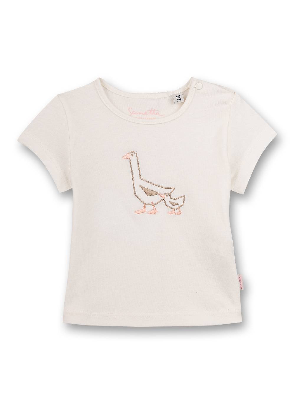 Sanetta Mädchen T-Shirt Off-White Free Bird