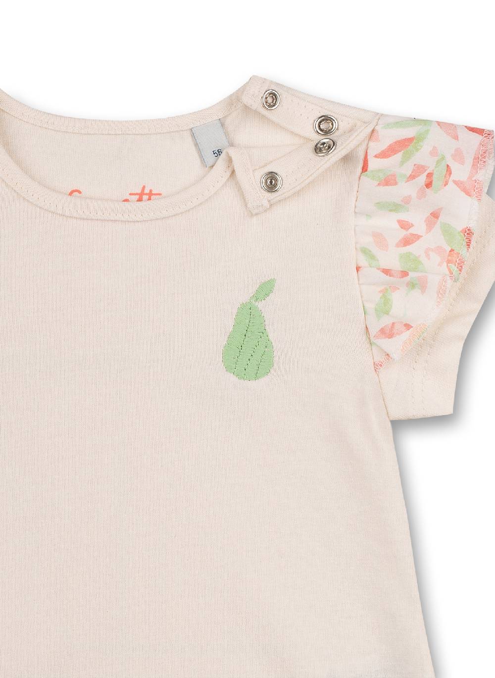 Sanetta Mädchen T-Shirt Off-White Fresh Fruits