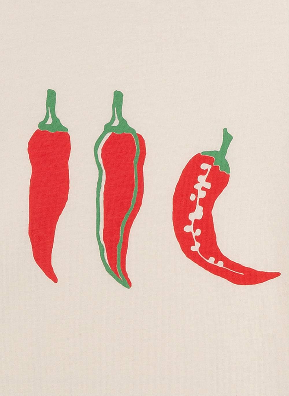 Sanetta Mädchen T-Shirt Off-White Pepperoni