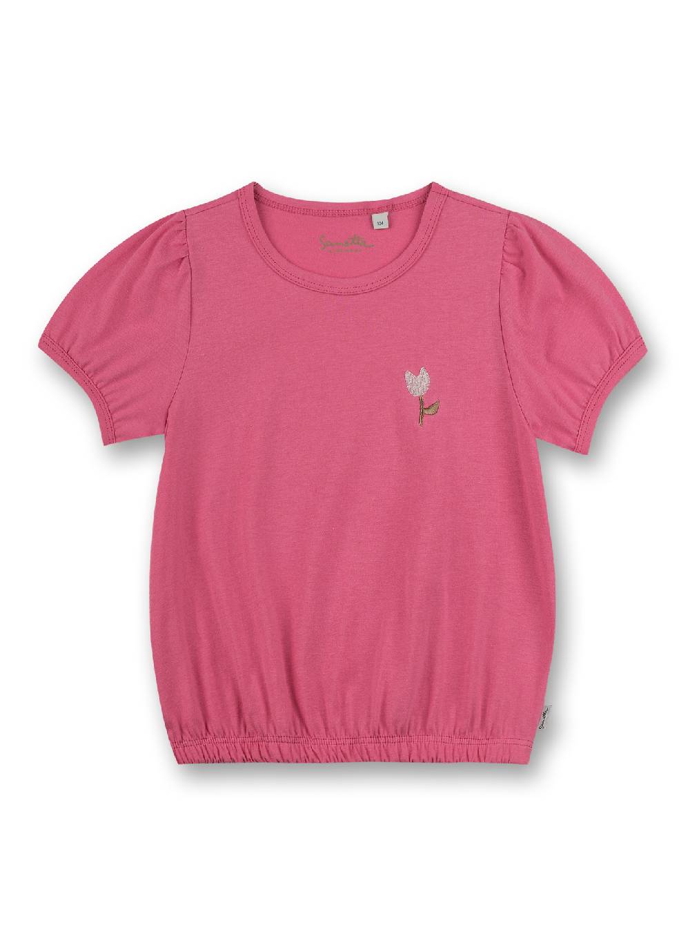 Sanetta Mädchen T-Shirt Pink Flower