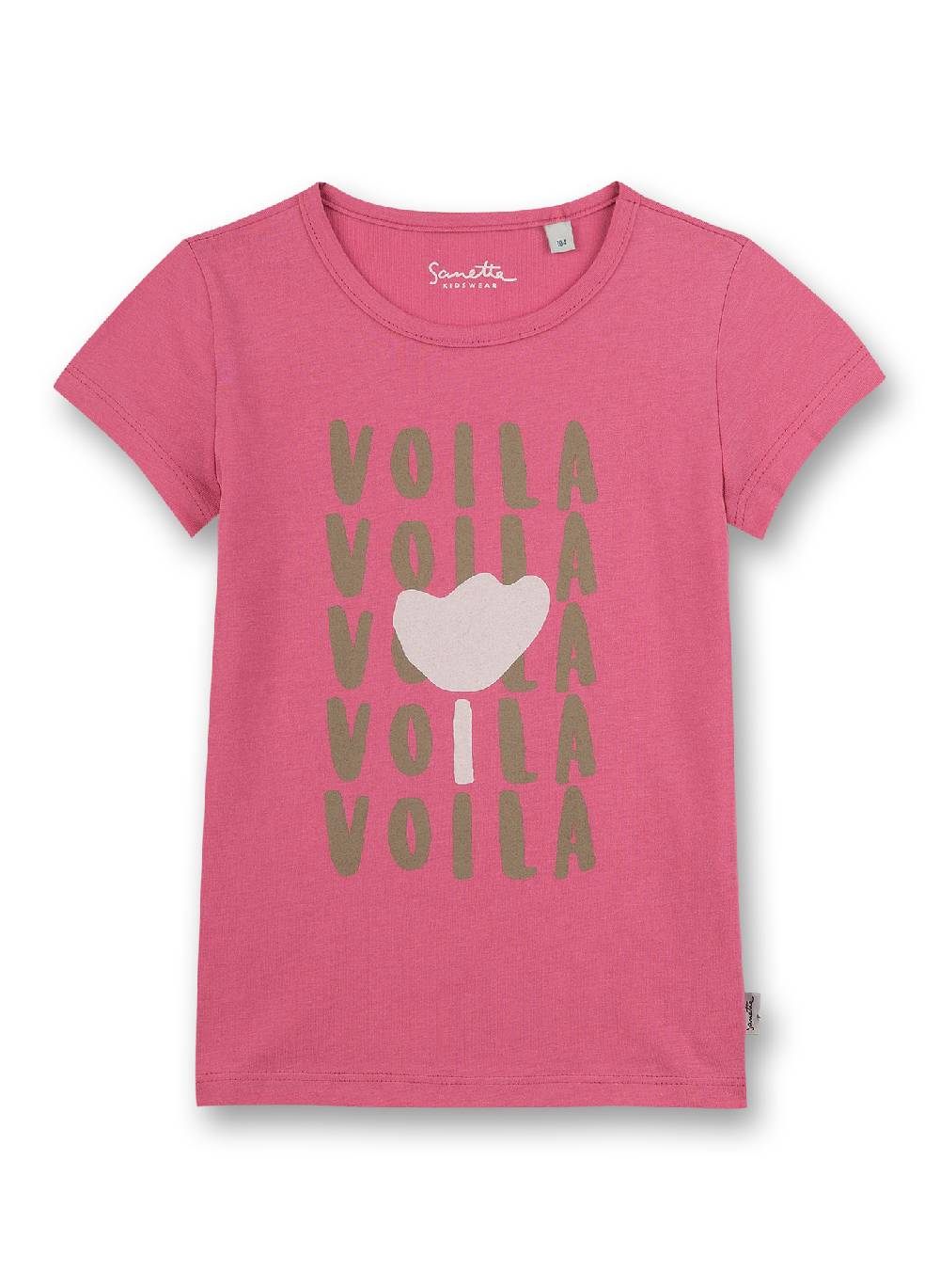 Sanetta Mädchen T-Shirt Pink Flower