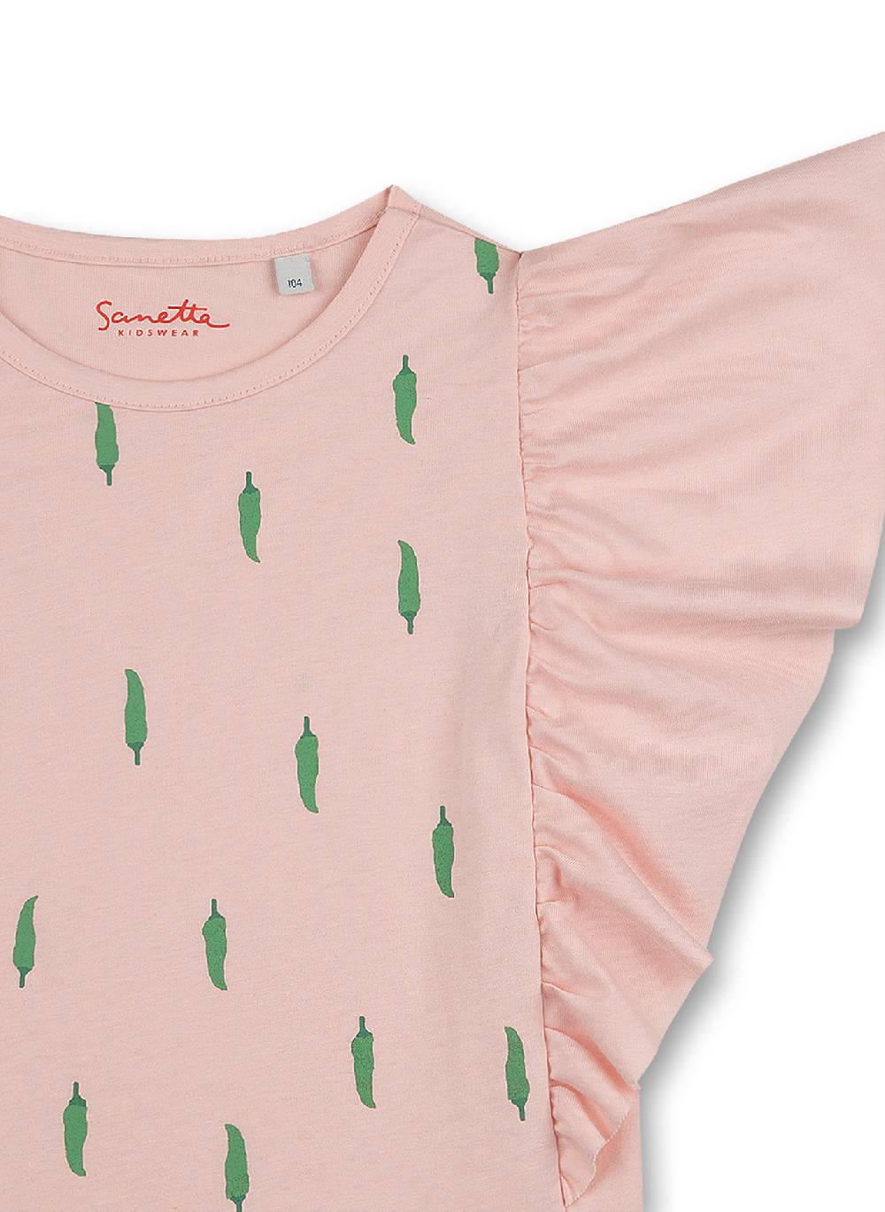 Sanetta Mädchen T-Shirt Rosa Pepperoni