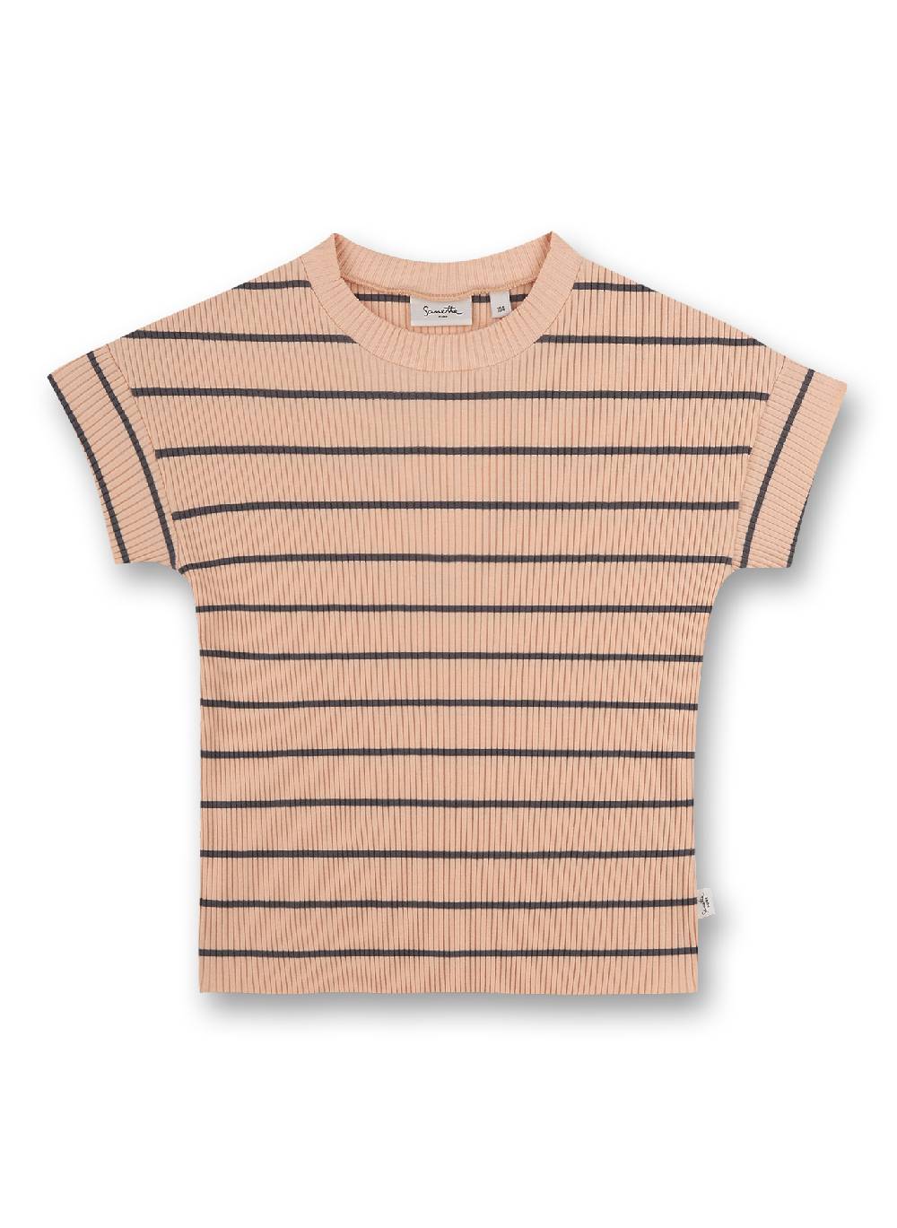 Sanetta Mädchen T-Shirt Rosa Ringel