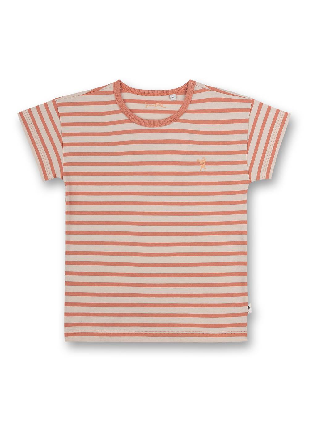 Sanetta Mädchen T-Shirt Rosa Ringel