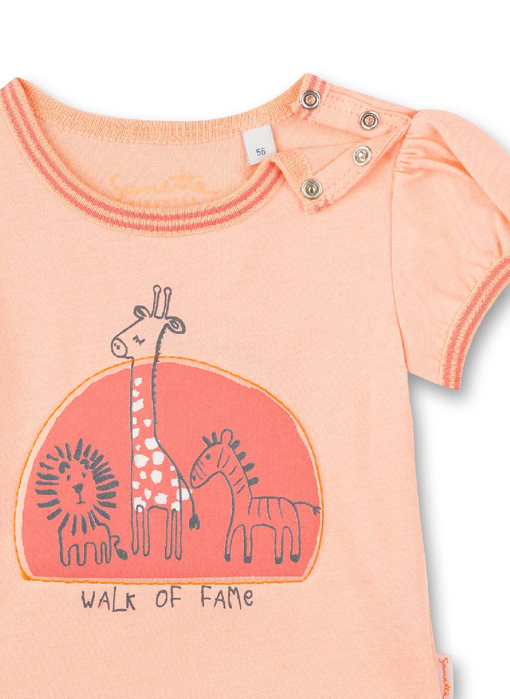 Sanetta Mädchen T-Shirt Rosa Safari