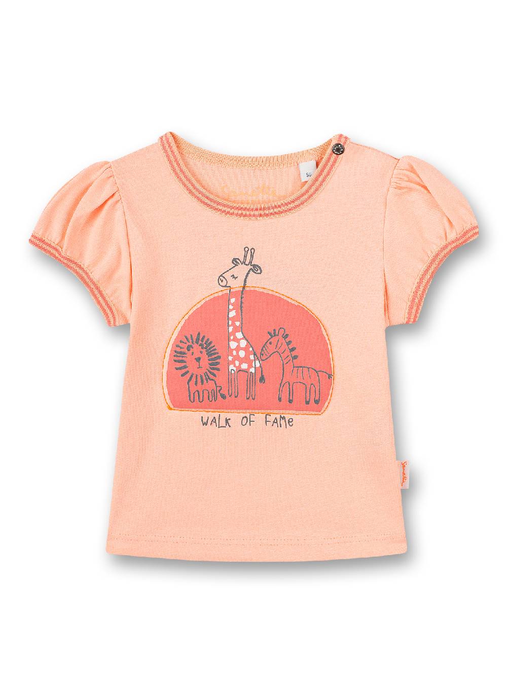 Sanetta Mädchen T-Shirt Rosa Safari