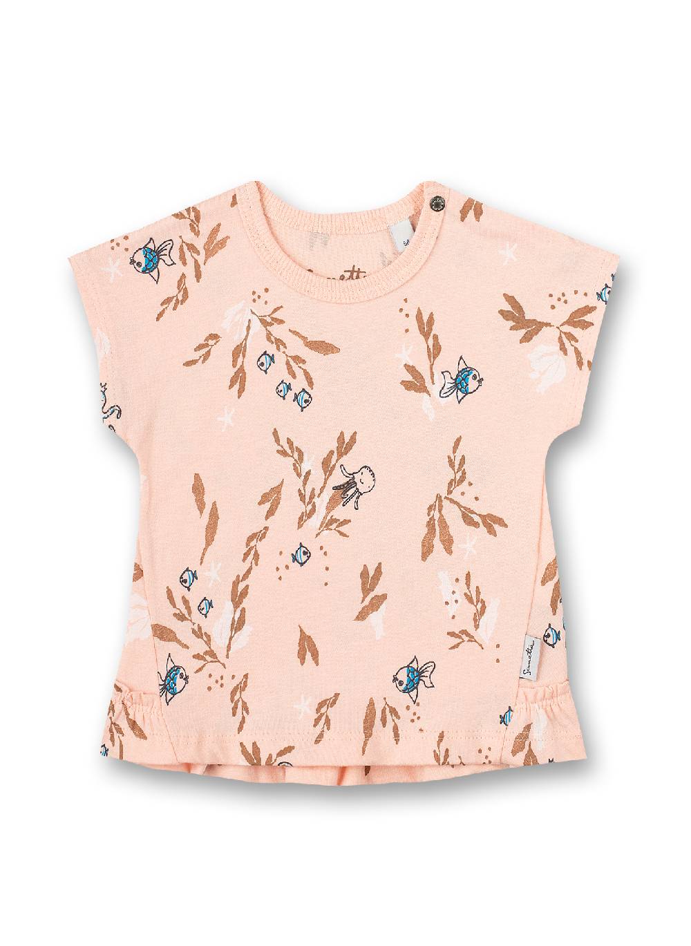 Sanetta Mädchen T-Shirt Rosa Water World
