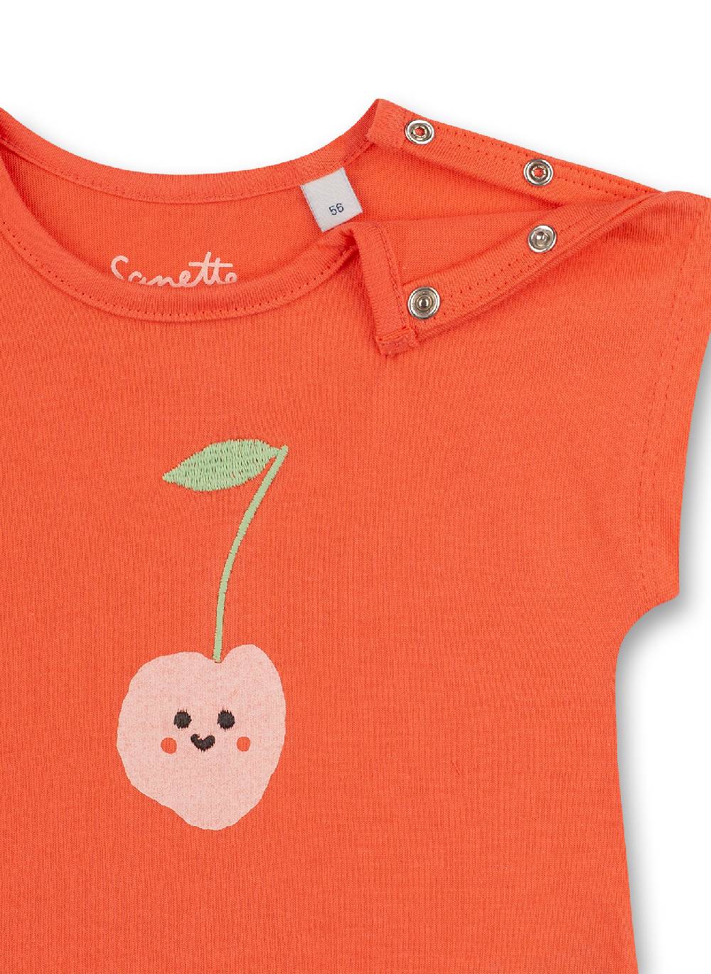 Sanetta Mädchen T-Shirt Rot Fresh Fruits