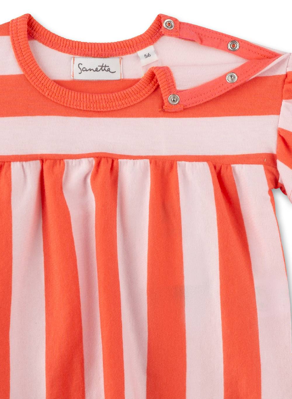 Sanetta Mädchen T-Shirt Rot Gestreift