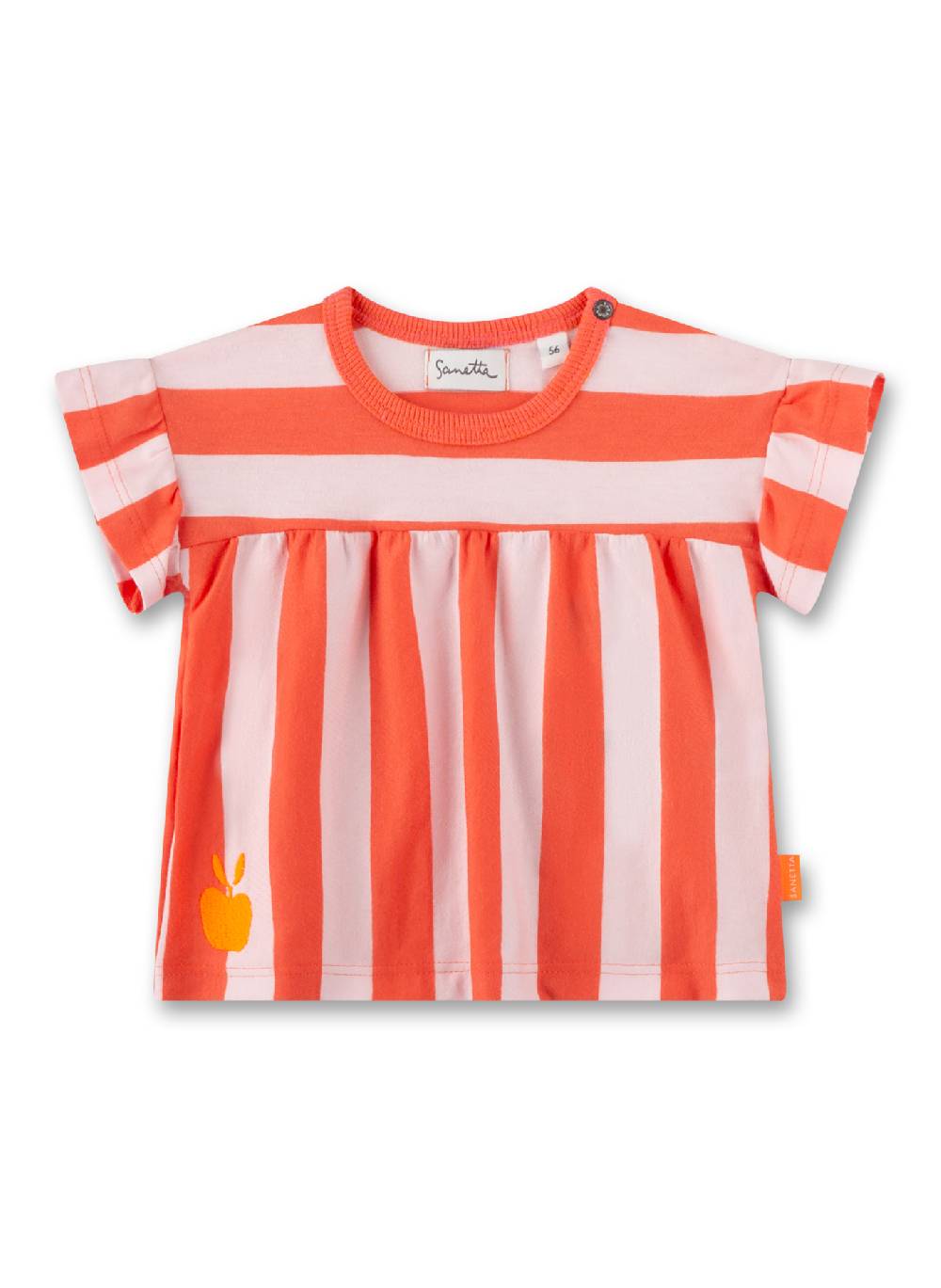 Sanetta Mädchen T-Shirt Rot gestreift