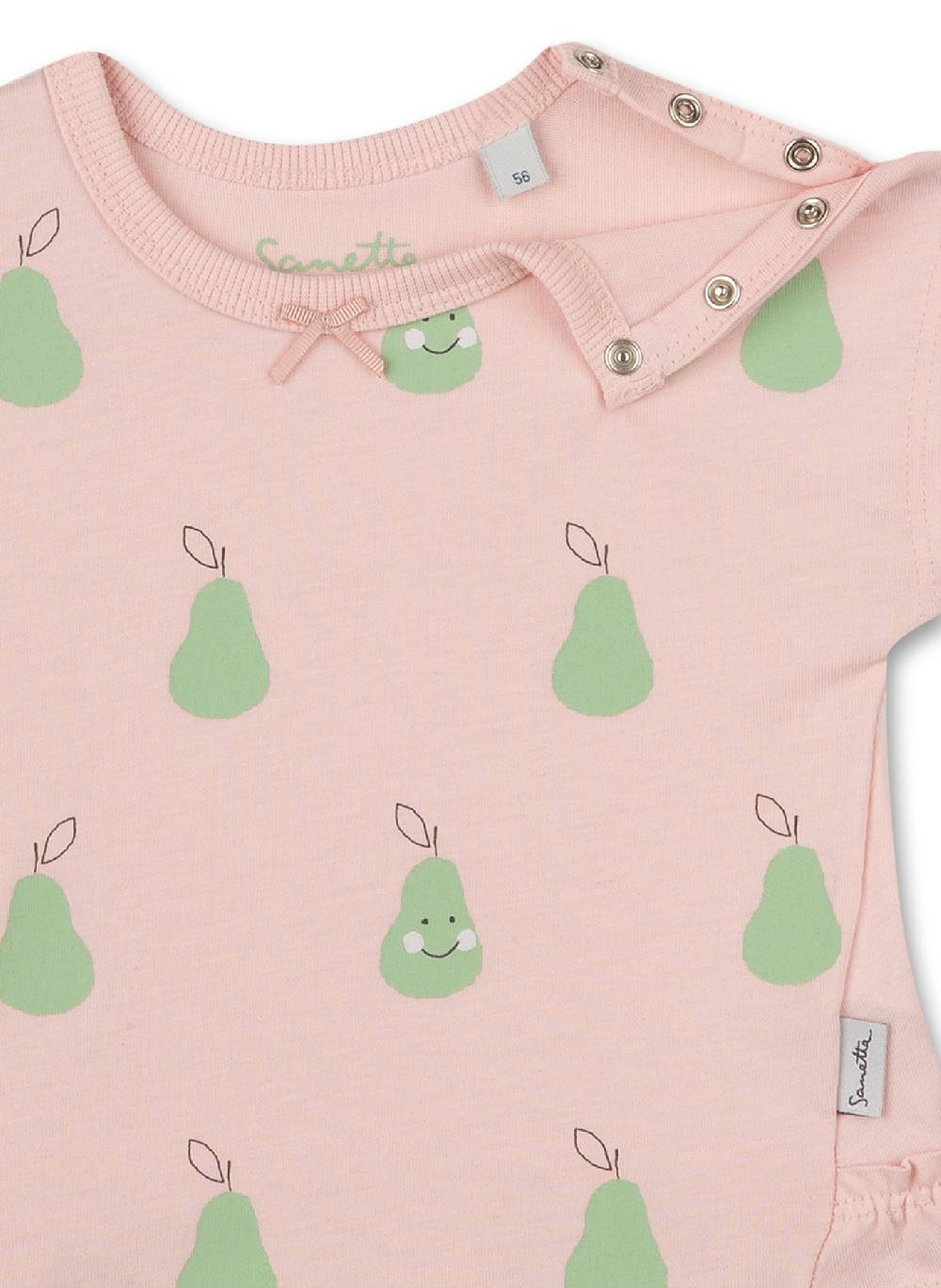 Sanetta Mädchen T-Shrit Rosa Fresh Fruits