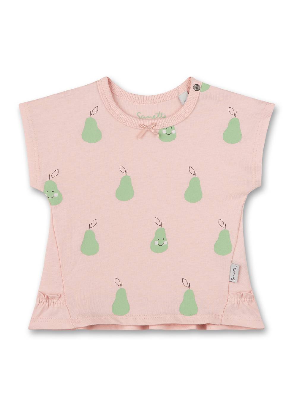 Sanetta Mädchen T-Shrit Rosa Fresh Fruits