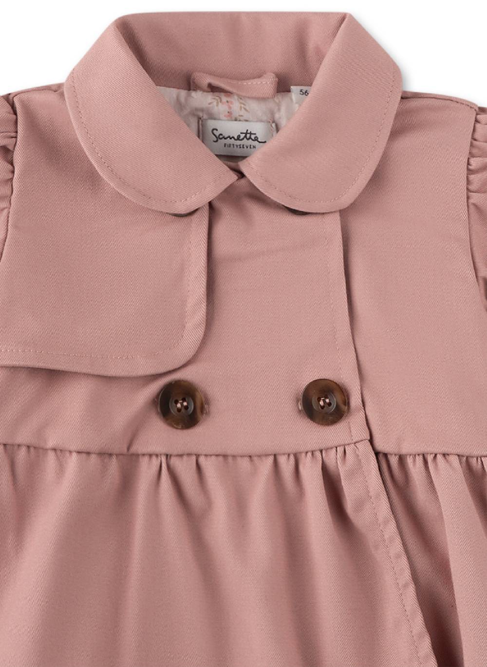 Sanetta Mädchen-Trenchcoat Rosa