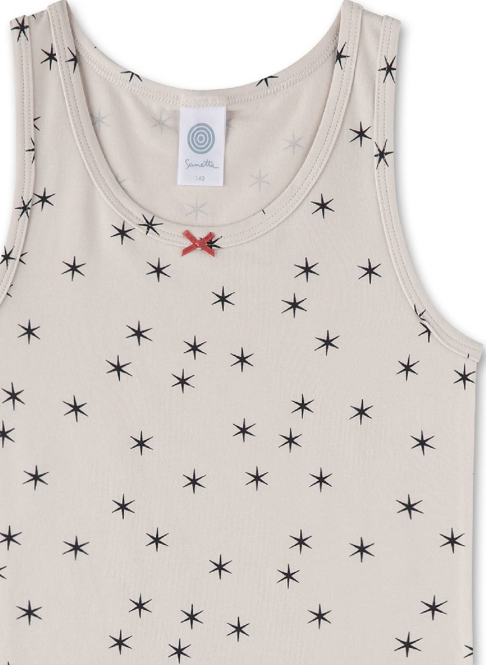 Sanetta Mädchen-Unterhemd Beige